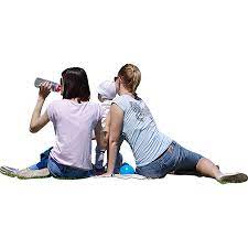 Two Women And A Toddler Eating Lunch In The Park Sitting On A Blanket A Beautiful Day To Sit Outside And Eat Lunc People Cutout People Png People Sitting Png