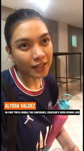 Alyssa Valdez shares