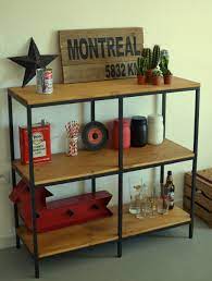 Tendances un style industriel et soft ikea. Fabriquer Des Etageres Style Industriel A Partir D Etageres Ikea Lerberg