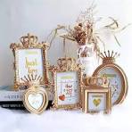 luckxuan Cadre Photo/Cadres Photo Vintage sculpté en Or Photo de Cadre  Photo Ensemble Portrait Cadres (Color : C-16x26cm) : Amazon.fr: Cuisine et  ...