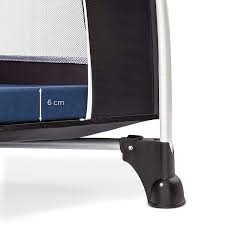 Verkaufe chicco reisebett easy sleep inkl. Hauck Sleeper Reisebett Schaumstoff Matratze 60 X 120 Cm 6 Cm Hoch 3 Teilig Zusammenklappbar Faltbar Waschbar Inkl Transporttasche Navy Blau Amazon De Baby