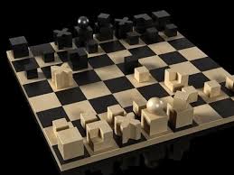 Bauhaus Chess Pieces 3d Model Naef Toys Switzerland Inspired by josef hartwig's model i chess set created in 1922 at bauhaus weimar, this chess set forfills the bauhaus requirments that form following function. bauhaus chess pieces