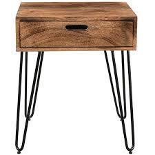 Free Shipping Buy Union Rustic Binne End Table At Walmart Com End Tables Iron Accent Table End Tables With Storage