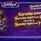 “WIKKED KARAOKE” SUNDAY’S @ RACEHORSE TAVERN