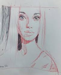 Alisa. Ball point pen. : r/sketches