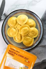 Trader Joe S Ricotta And Lemon Zest Ravioli Lemon Zest Recipes Trader Joes Recipes Trader Joes
