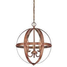 Amazonsmile Westinghouse Lighting 6353500 Stella Mira Three Light Indoor Chandelier Pendant Washed Copper Chandelier Copper Light Fixture Indoor Chandelier