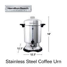 The stylish d50065 hamilton beach commercial coffee urn satisfies the coffee needs of any large crowd. Buy Hamilton Beach Commercial Stainless Steel Coffee Urn 60 Cup Capacity D50065 Online In Hungary B000on9tku