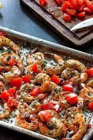 Sheet Pan Shrimp With Tomatoes Feta And Oregano Recipe Recipe Recipes Nyt Cooking Easy Meals