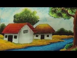 How To Draw A Village Landscape With Oil Pastels Episode 3 Youtube Oil Pastel Paintings Oil Pastel Landscape Drawing Easy How to draw a sunset scenery with oil pastel. oil pastel paintings