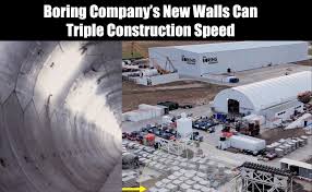 New Hexagonal Wall Method Will Triple Boring Company Construction Speed