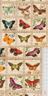 Bunter Stoff Mit Retro Briefmarken Mit Schmetterlingen Von Robert Kaufman In 2020 Briefmarken Bunt Stoff