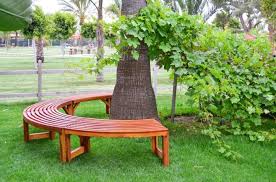 Eine bank um einen baum einen bank um baume terrassen. Baumbank 17 Ausgefallene Und Naturfreundliche Designs