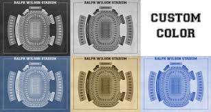 here is a amazing blueprint of ralph wilson stadium showing