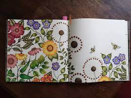 Some are more functional, doubling as a journal. I Thought Of Sharing My Finished Page From December 2017 From Secret Garden Coloring Book By J Secret Garden Coloring Book Coloring Books Gardens Coloring Book