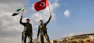 Upptäck ett land där öst möter väst. Kommentar Turkiet Invaderar Syrien Med Vaststodda Fotsoldater Proletaren