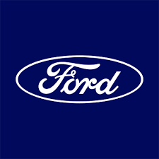 The badge was colored black and has a white inscription on it, accompanied by a white framing. Ford Motor Company Ford Twitter