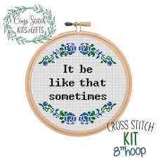 • a main page with embroidery image; Pin On Starter Cross Stitch Kits