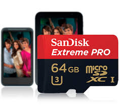 Карта памяти sandisk extreme microsdxc class 10 uhs class 3 v30 a2 160mb/s 64gb + sd adapter. Sandisk Extreme Pro Sandisk Microsd Karten Speicherkarten Speicher Usb Zubehor Kabel Bei Notebooksbilliger De