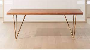 Dylan 36x80 medium acacia dining table + reviews | cb2. Dylan Brass Medium Acacia Table 36 X80 Reviews Cb2 Dining Table Dining Table Gold Table