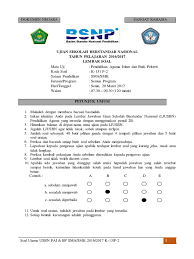 Jenjang smk mata pelajaran smk/ mak kurikulum 2013 kelompok a (wajib) 1. Soal Usbn Pai Sma Smk K 13 Paket 2 Pdf