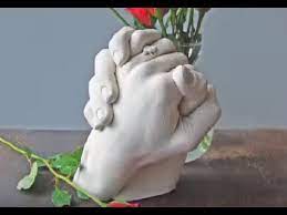 Patung karakter gypsum tinggi 22cm. Diy Tutorial 3d Membuat Patung Tangan Moulding Powder Youtube
