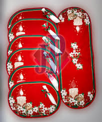 Prepárate para «putear» a tu cuñado o forjar alianzas con tu tía manuela. Camino De Mesa Navidad 367 Caminos De Mesa Navidad Camino De Mesa Navidenos Juegos De Bano Navidenos