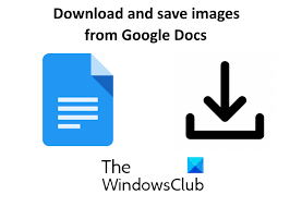 Does google docs work offline? How To Download And Save Images From Google Docs