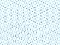 Isometric Grid Template Isometric Grid Isometric Paper Isometric Drawing