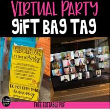 End Your Distance Learning With A Fun Party On Zoom Or Google Meets Use This Fun Poem To Attach To Gift Bags For Your In 2020 Virtual Party Party Gifts Teaching Blogs