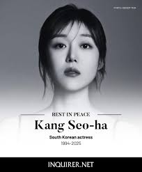 Kang Seoha passes away at 31