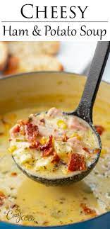 Cheesy Ham And Potato Soup Ham And Potato Soup Potato Soup Cheesy Ham