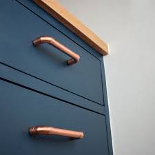 Modern Proper Copper Pull Contemporary Copper Drawer Handle Etsy Kitchen Door Handles Door Handles Modern Door Handles