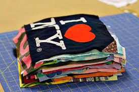 The batting will make the quilt fluffier and will insulate it. A T Shirt Quilt A Tutorial