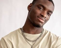 Men's Figaro Chain Necklace Oxidized Silver Rustic