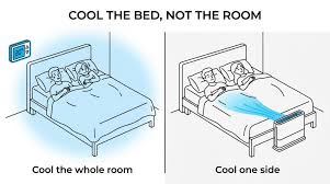 Sleep Cooling System for Couples – Bedfans-USA