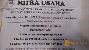 Check spelling or type a new query. Loker Lowongan Kerja Sampingan Tempel Stiker Dan Brosur Cikarang Bekasi Kab Bekasi Jualo