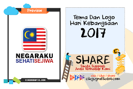 Happy malaysia national day 2017, a simple drawing to celebrates malaysia independence day 2017 with you guys. Tema Dan Logo Hari Kebangsaan Merdeka 2017 Koleksi Grafik Untuk Guru