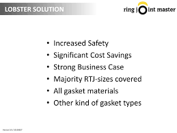 Ring Joint Master Lobster Petro Tools Ring Joint Master