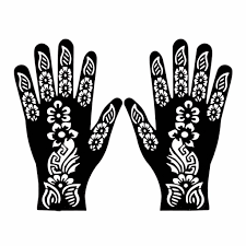 Nowadays, henna is a fashion trend, used by many women (and men) who. Henna Stencil For Tattoos Hand Self Adhesive Oriental Style Perfume Shop Berlin Oriental Arabic Attar Oil Henna Cosmetics