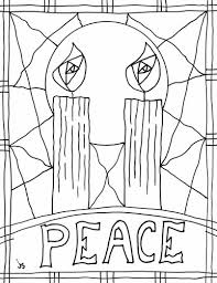 Use this advent video illustration to reflect on the peace that christ our lord brings this christmas season or any time of the year. Advent Coloring Sheets Stushie Art