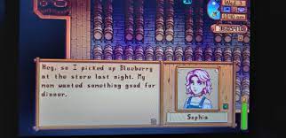I'm so sorry Sophia... : r/StardewValleyExpanded