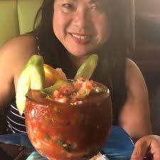 The Crazy Torta & Seafood if you haven't stopped here you def should! This  is 1/4 of their shrimp cocktail 😋