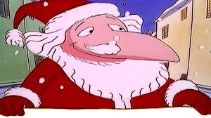 La hotte est orange et les jouets sont roses, verts, bleus, jaunes et rouges. Le Pere Noel Et Son Jumeau Classique De Noel Dessin Anime De Noel Pour Les Enfants Youtube
