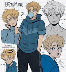 As opposed to bubbles' colorsky blue, boomer's is more like a cobalt blue. Boomer Jojo The Powerpuff Girls Amino