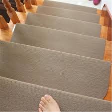 However, the carpet treads provide the stairs with a firm grip and thus prevent you from such accidental falls. 13pcs Non Slip Carpet Stair Treads Mats Staircase Step Rug Protection Cover Set Buy 13pcs Non Slip Carpet Stair Treads Mats Staircase Step Rug Protection Cover Set Online At Low Price Snapdeal
