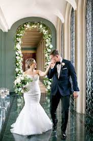 Kathryn Bova Kevin Frey Dwedding Realwedding Summer Wedding Strapless Wedding Dress Country Club Wedding