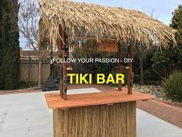 Diy How To Build A Tiki Bar At Home In A Weekend Tiki Bar Outdoor Tiki Bar Tiki Bars Diy