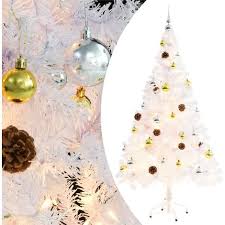 Maybe you would like to learn more about one of these? Vidaxl Arbol Navidad Artificial Decorado Bolas Luces Led 150 Cm Blanco Blanco