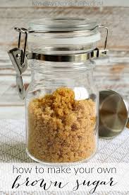 How To Make Light Brown Sugar Homemade Spices Brown Sugar Recipes Brown Sugar Homemade